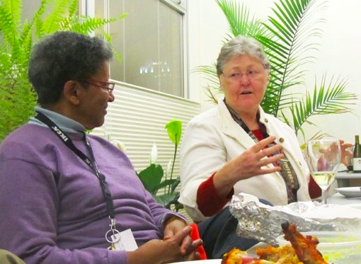 Joan Countryman and Mary Ellen McNish